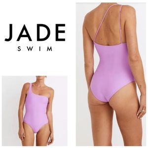 Jade Swim Apex One-Shoulder One-piece Swimsuit
